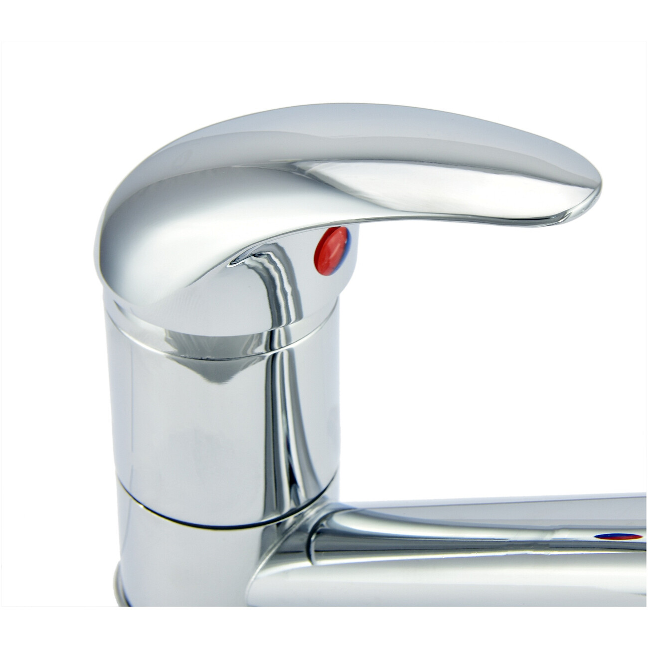 Смеситель для кухни однорычажный хром Juguni Carina 0402.942C - изображение 5