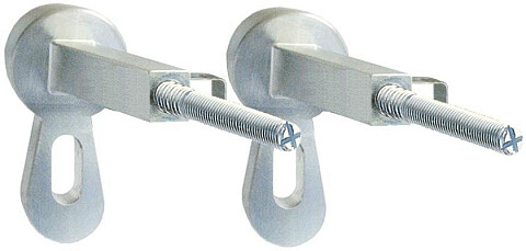 Крепления для инсталляции к стене 2 шт хром Grohe Rapid SL 3855800M