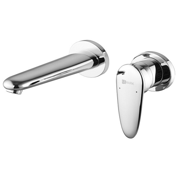 Смеситель для раковины встраиваемый хром Lemark Status LM4426C - изображение 1