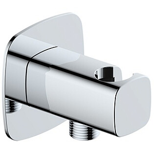 Шланговое подключение с держателем душа хром Wasserkraft A326