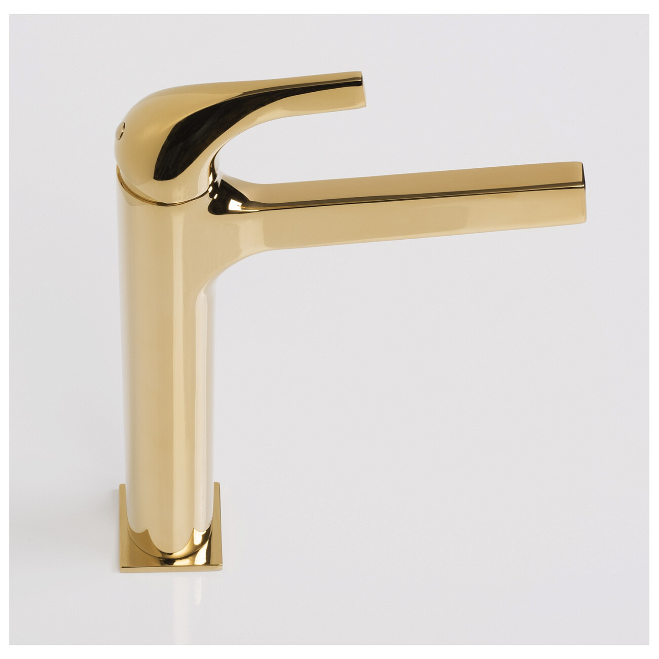 Смеситель для раковины из латуни золотой Wasserkraft 7103H - изображение 6