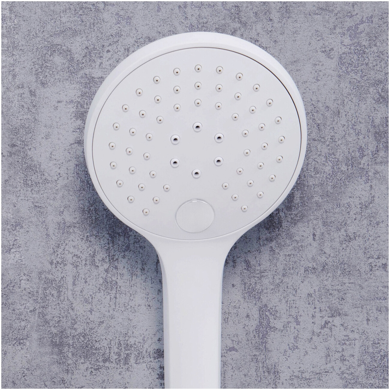 Душевой комплект с лейкой и коротким изливом белый Wasserkraft Mindel 8501 - изображение 5