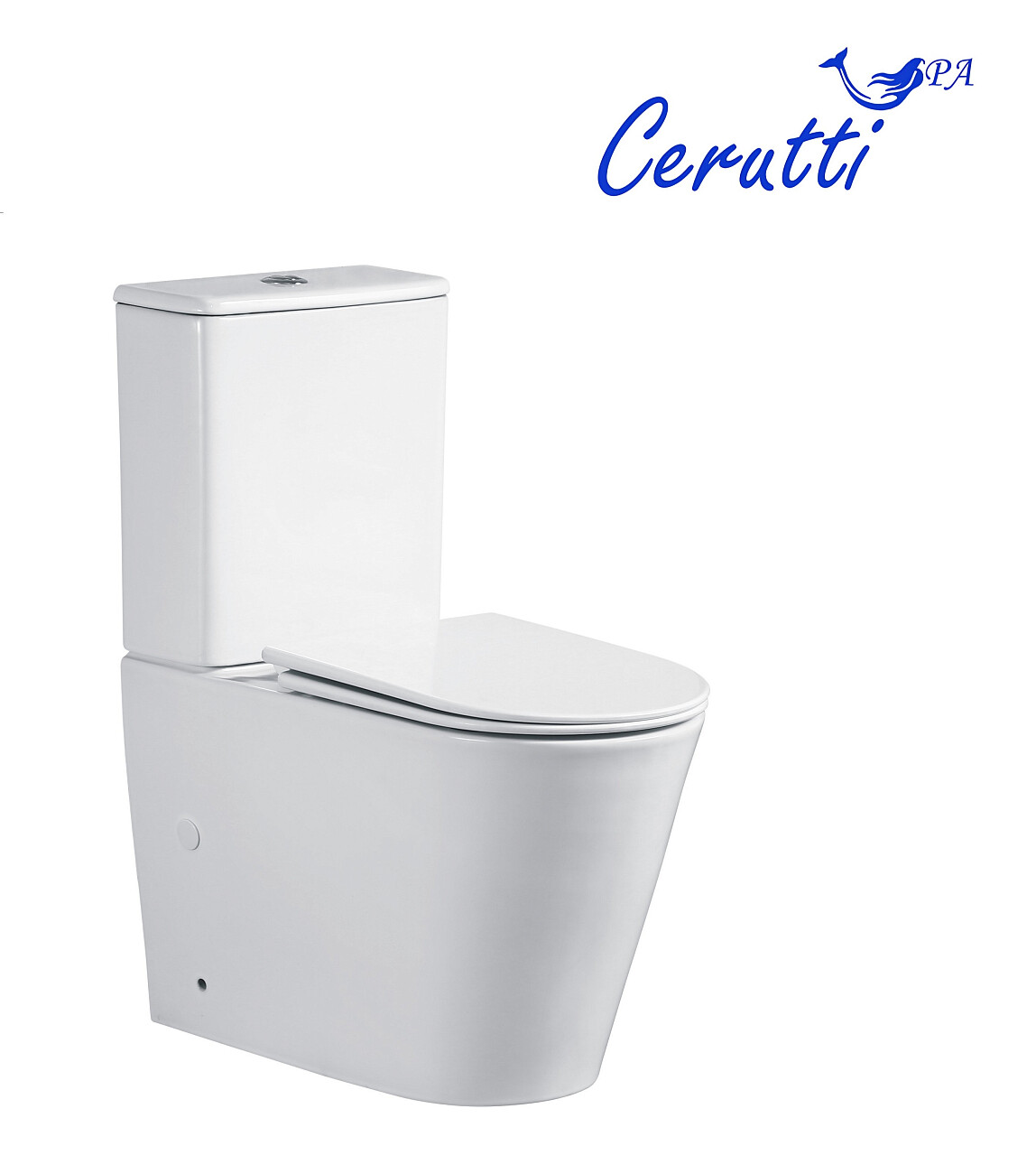 Унитаз напольный безободковый белый Cerutti SPA Piera Tornado CT10560 - изображение 2