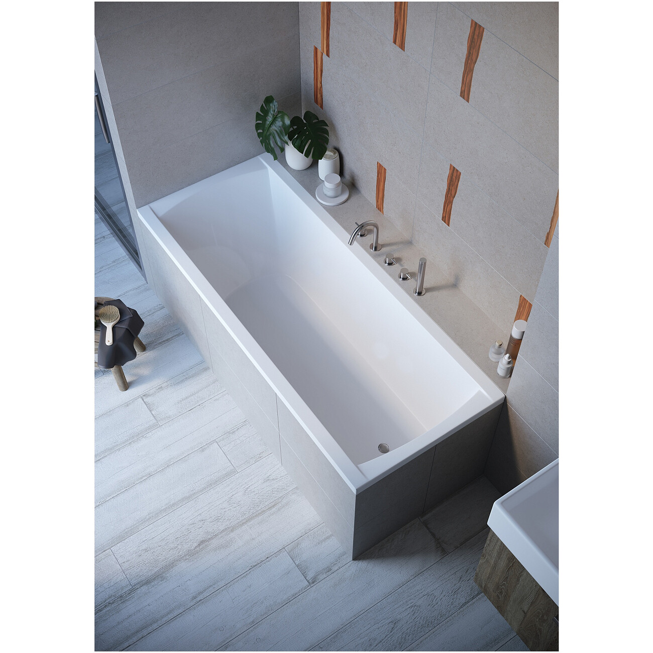 Ванна 70х170 см белая Creto Modalia 9-17070 - изображение 6