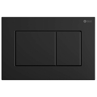 Клавиша смыва для инсталляции черная Point &quot;Ника&quot; PN44081BM