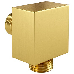 Шланговое подключение квадратное золото Wasserkraftе A177