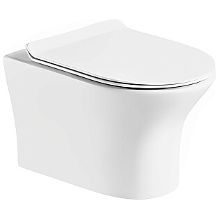Унитаз подвесной безободковый белый Cerutti SPA Bernina Aria CT7191