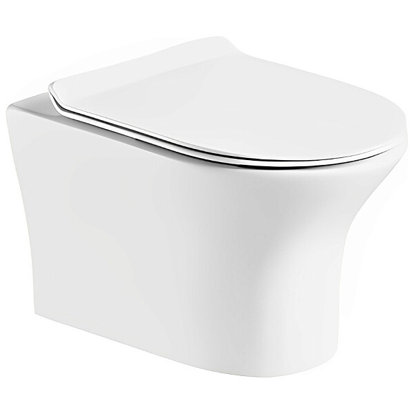 Унитаз подвесной безободковый белый Cerutti SPA Bernina Aria CT7191 - изображение 1