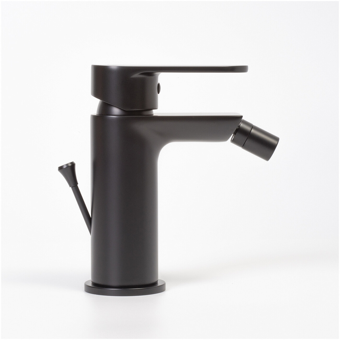 Смеситель для биде из латуни черный Wasserkraft 7406 - изображение 6