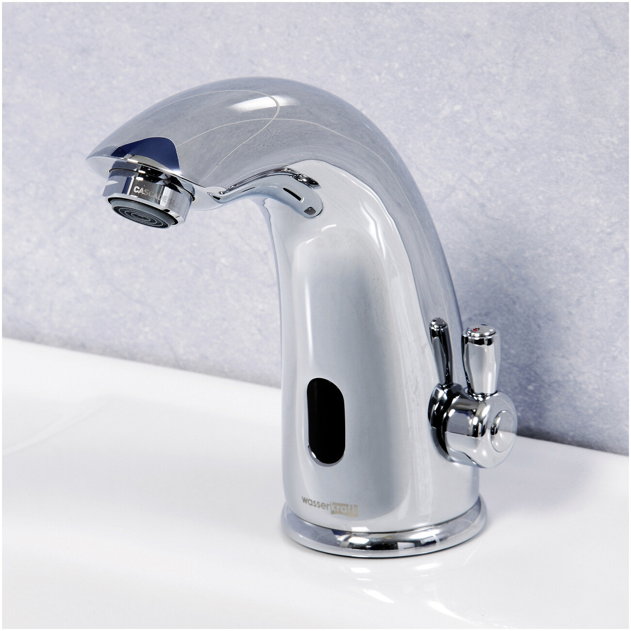 Смеситель для раковины сенсорный из латуни хром Wasserkraft 2813 - изображение 2