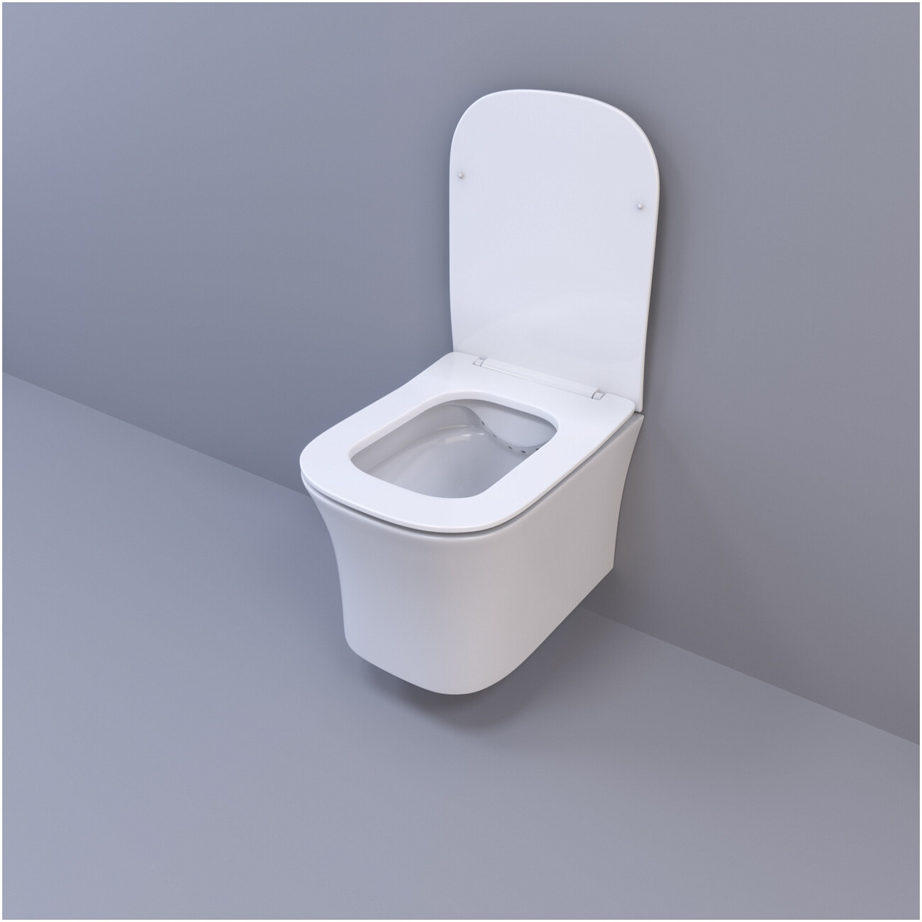 Унитаз подвесной безободковый белый Cerutti SPA Marmolada Aria CT7778 - изображение 3