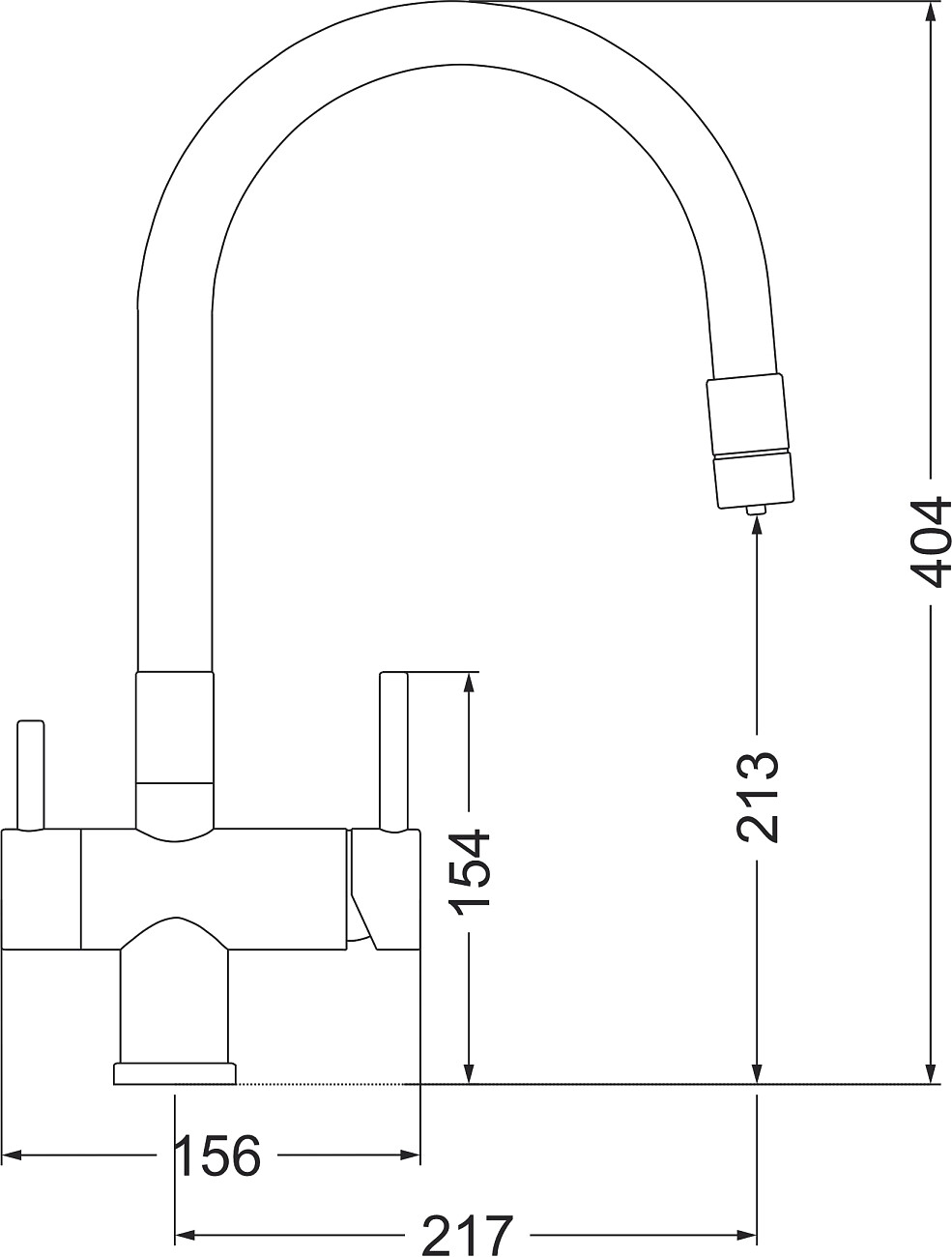 Мойка кухонная темный хром Domaci "Равенна" PVD DMB-117A со смесителем DCB 3015 черный - изображение 3