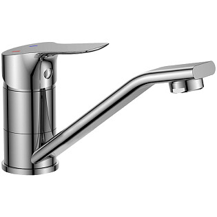 Смеситель для раковины хром Rossinka RS29-22