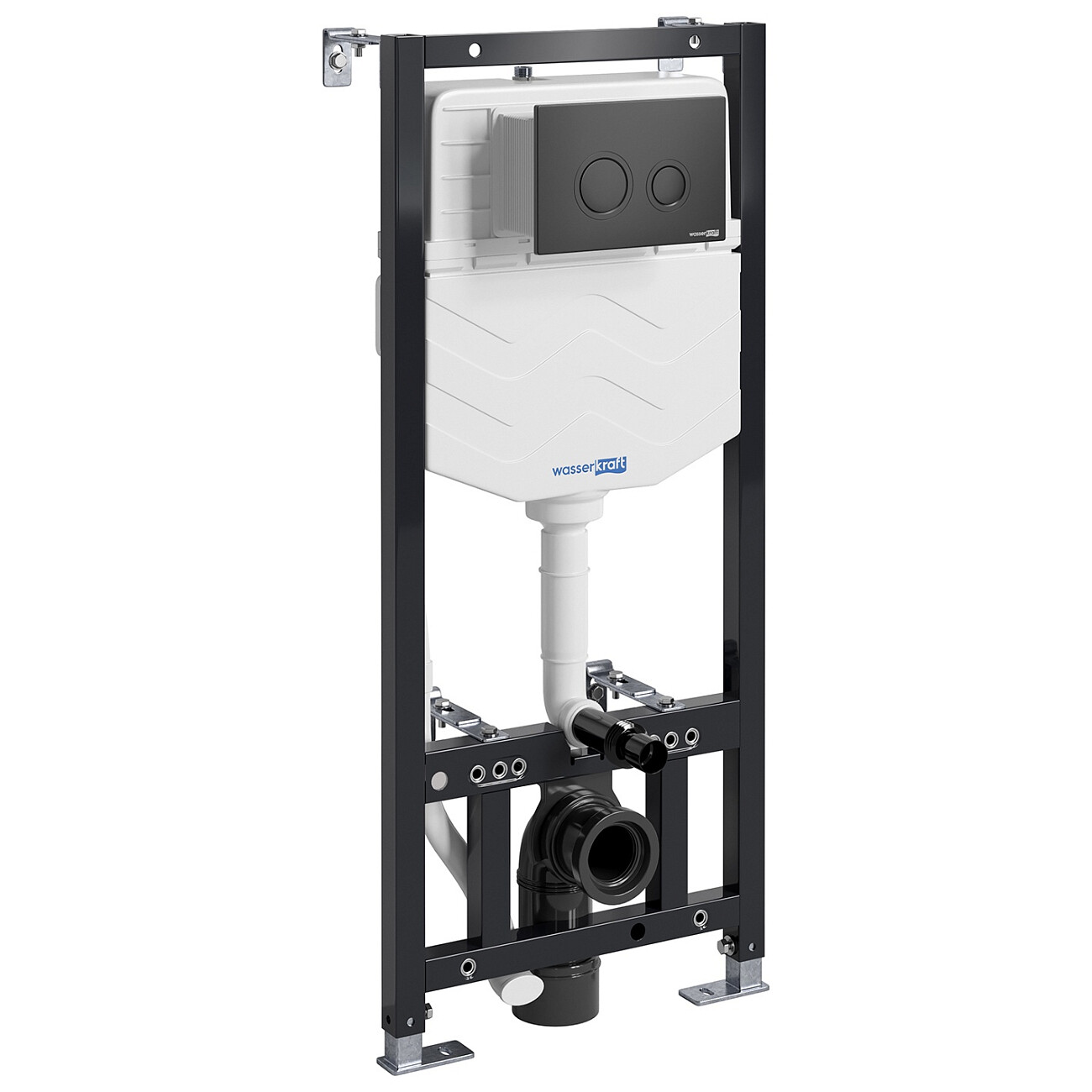 Инсталляция для унитаза с кнопкой Wasserkraft Aller 10TLT.010.ME.MB01 - изображение 2