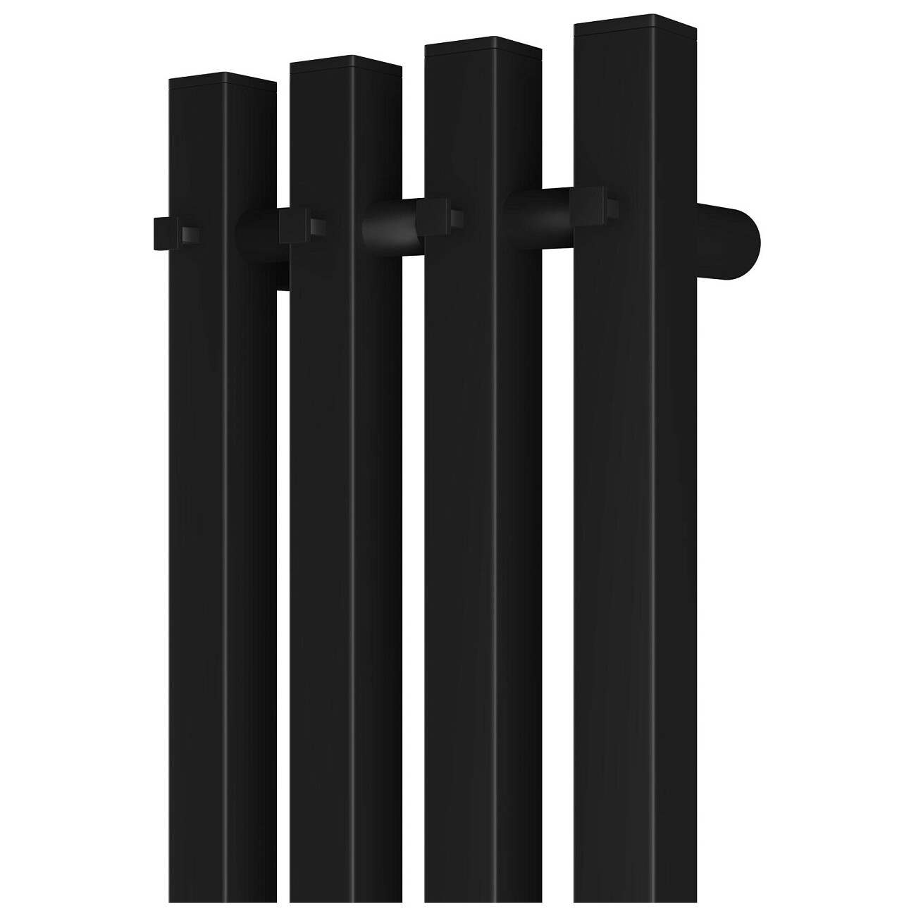 Полотенцесушитель электрический 120х18 см черный Point "Гермес П3" PN13832B - изображение 5