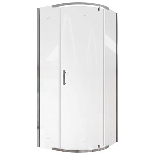 Душевой уголок четверть круга 90x90 см хром Cerutti SPA Korra Z90T