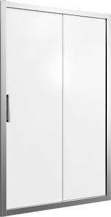 Дверь душевая в нишу раздвижная 120х200 см прозрачная, хром Stworki &quot;Стокгольм&quot; 3GW218TTKK000