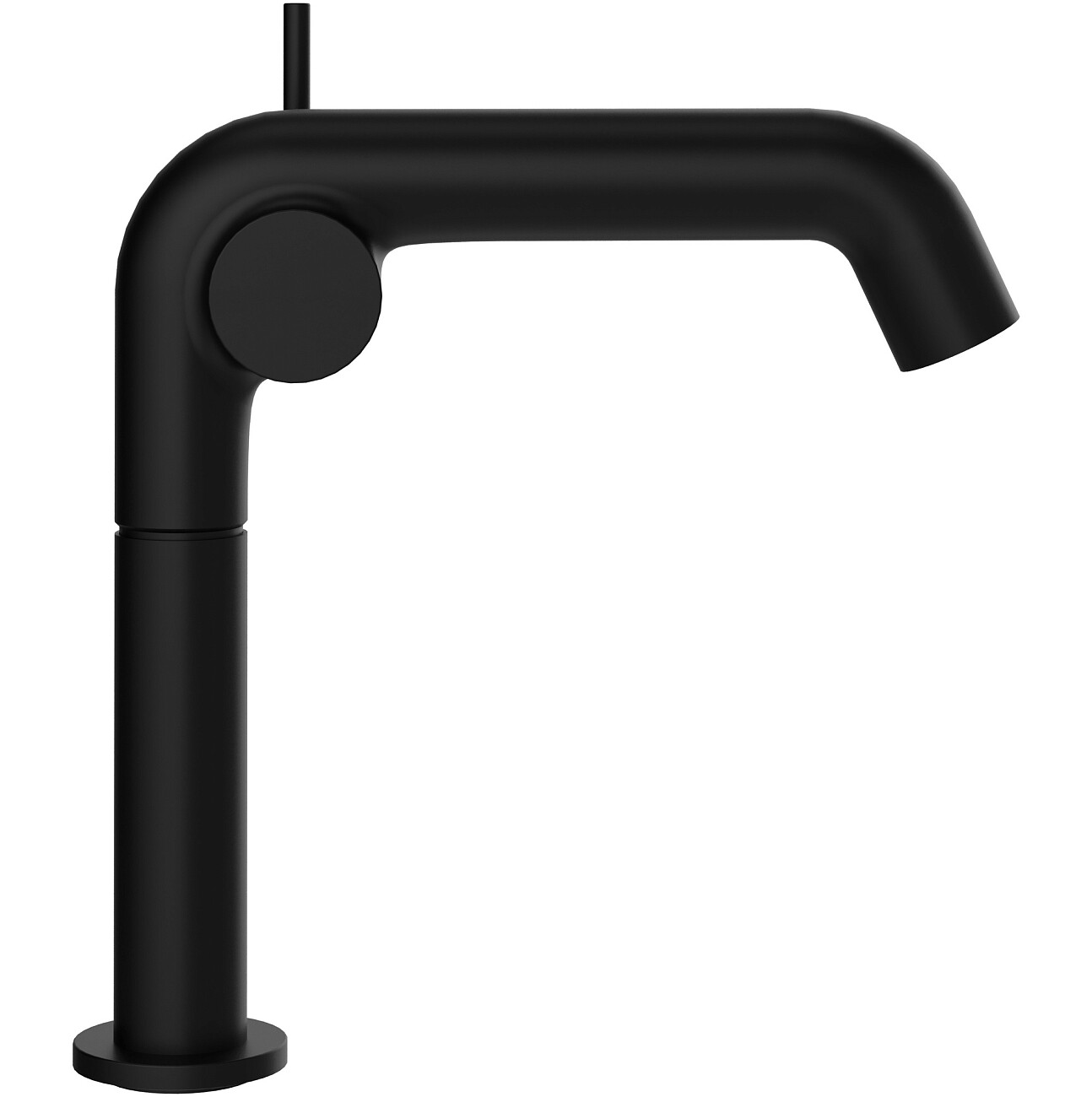 Смеситель для раковины однорычажный черный Stworki "Лунд" S25010BK - изображение 8
