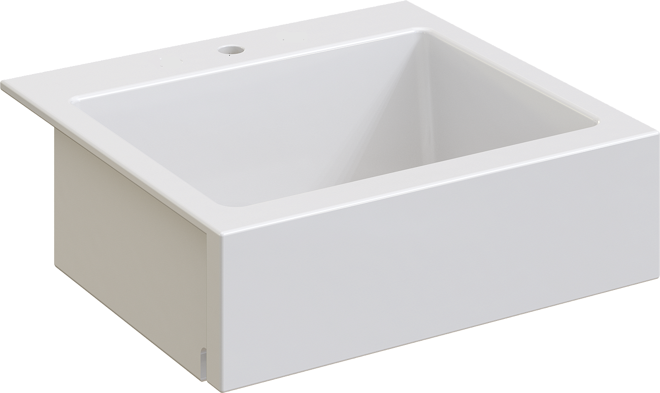 Мойка белый глянец Domaci "Сиена" 50166-101 со смесителем "Равенна" DCB 3004 - изображение 2