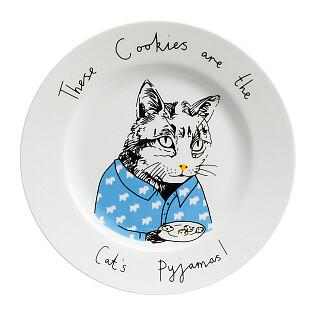 Тарелка These Cookies are the Cat's Pyjamas