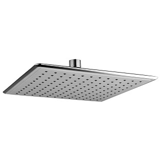 Лейка для верхнего душа квадратная 25 см хром Lemark LM8036C