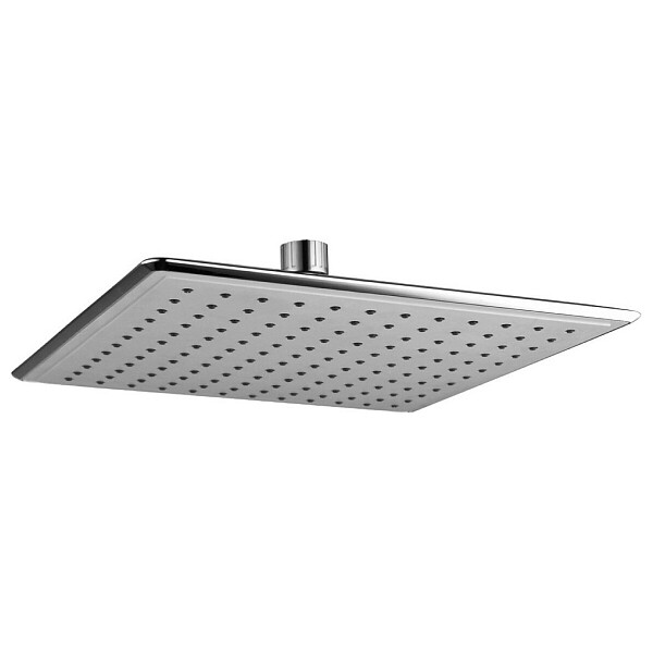 Лейка для верхнего душа квадратная 25 см хром Lemark LM8036C - изображение 1