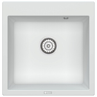Мойка кухонная кварцевая белая Point &quot;Бинга 60&quot; PN3003W