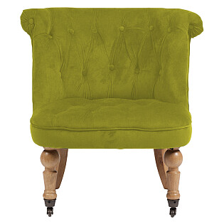 Кресло с мягкими подлокотниками оливковое Amelie French Country Chair