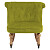 Кресло с мягкими подлокотниками оливковое Amelie French Country Chair