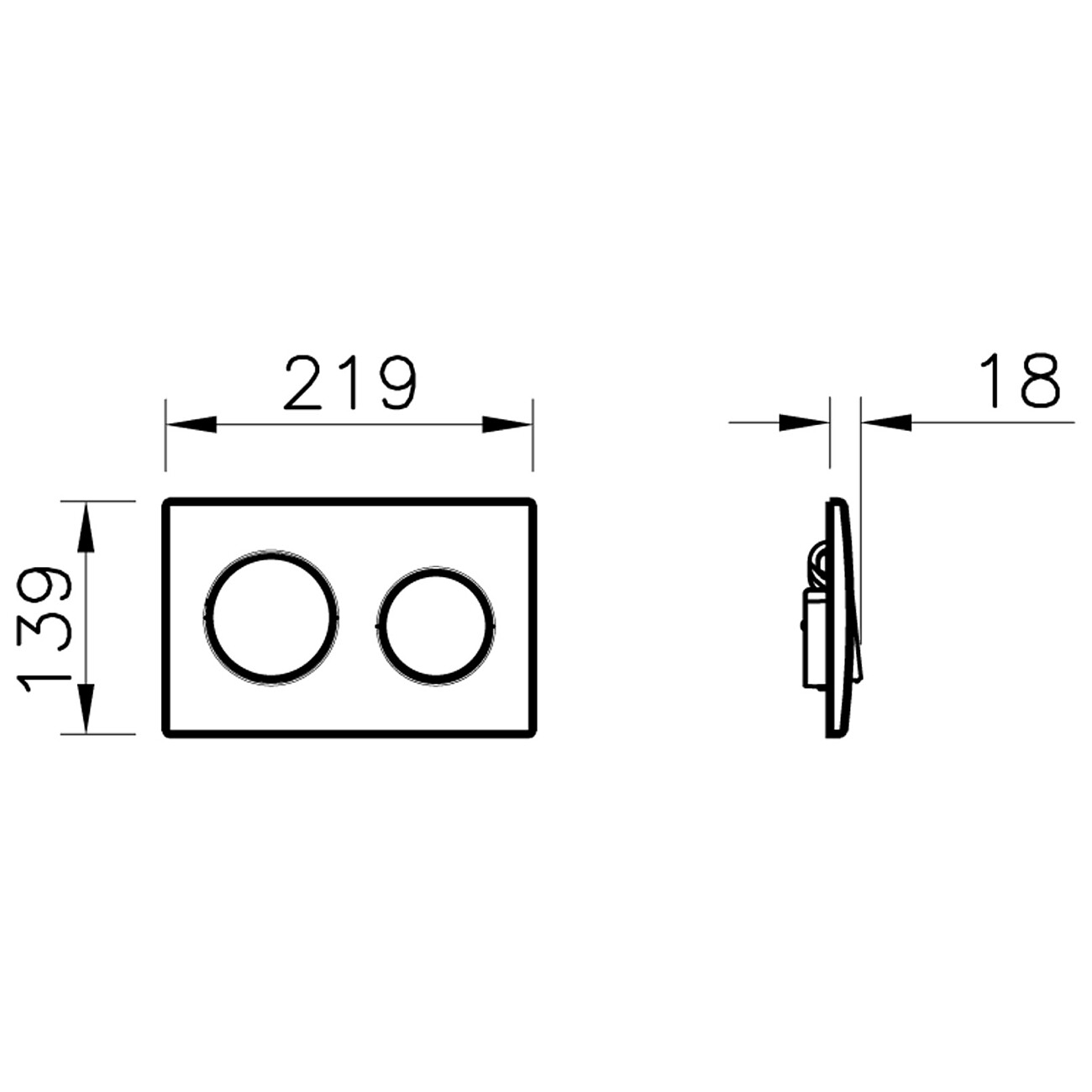 Унитаз подвесной с инсталляцией и кнопкой смыва белая Vitra S40 L-box 9005B003-7211 - изображение 4
