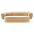 Диван Flexi четырехместный прямой бежевый