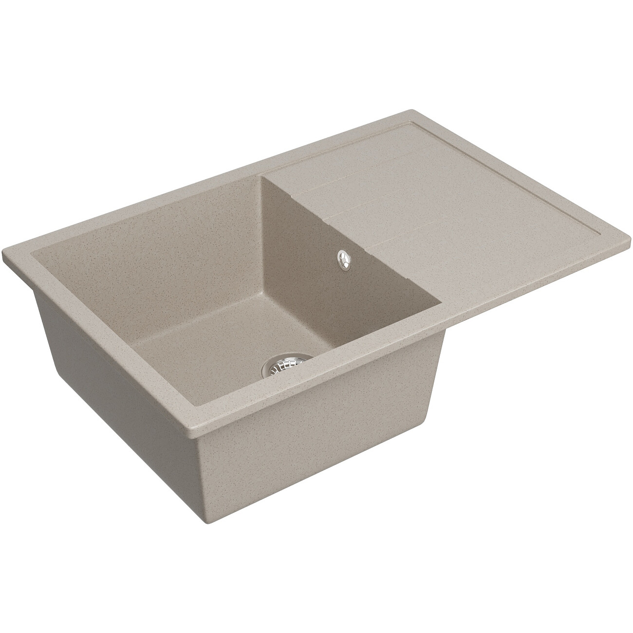 Мойка кухонная бежевая Domaci "Болонья" М-161-003 - изображение 9