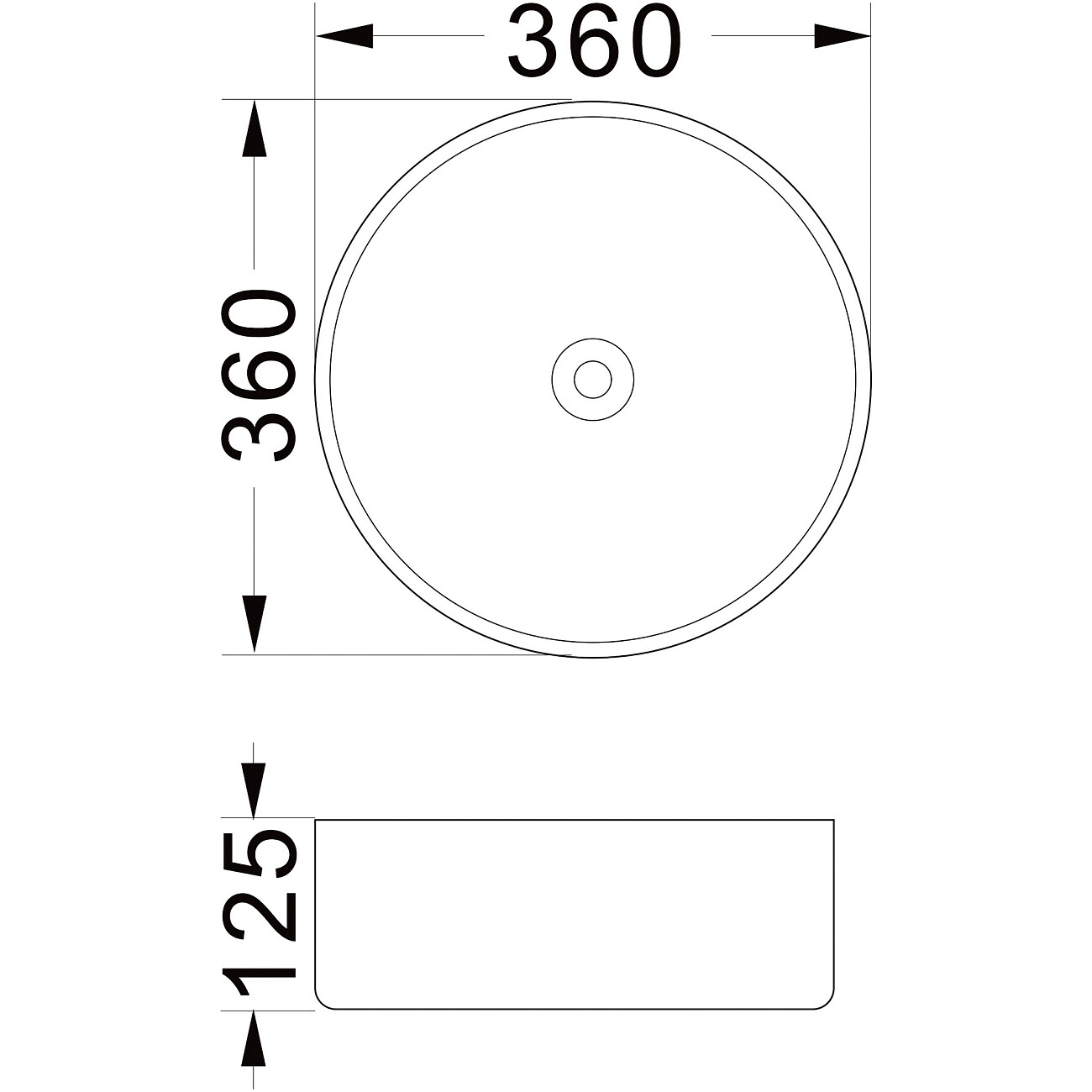 Раковина-чаша 36 см белая Stworki "Берген" S21415WH - изображение 10