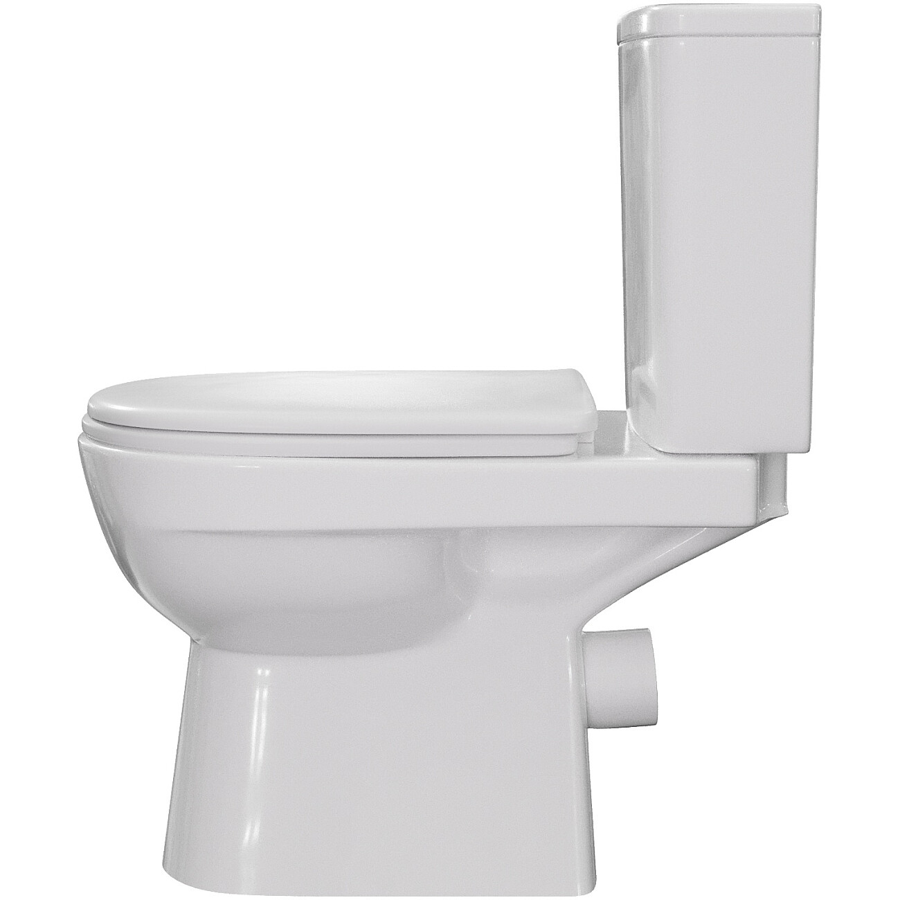 Унитаз напольный овальный белый Diwo "Сочи" 0402 - изображение 9