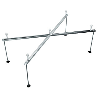 Каркас для прямоугольных ванн 170х70х75 см универсальный хром Triton Щ0000041798