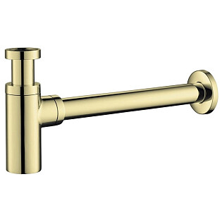 Сифон для раковины полированное золото Aquatek AQ6012PG