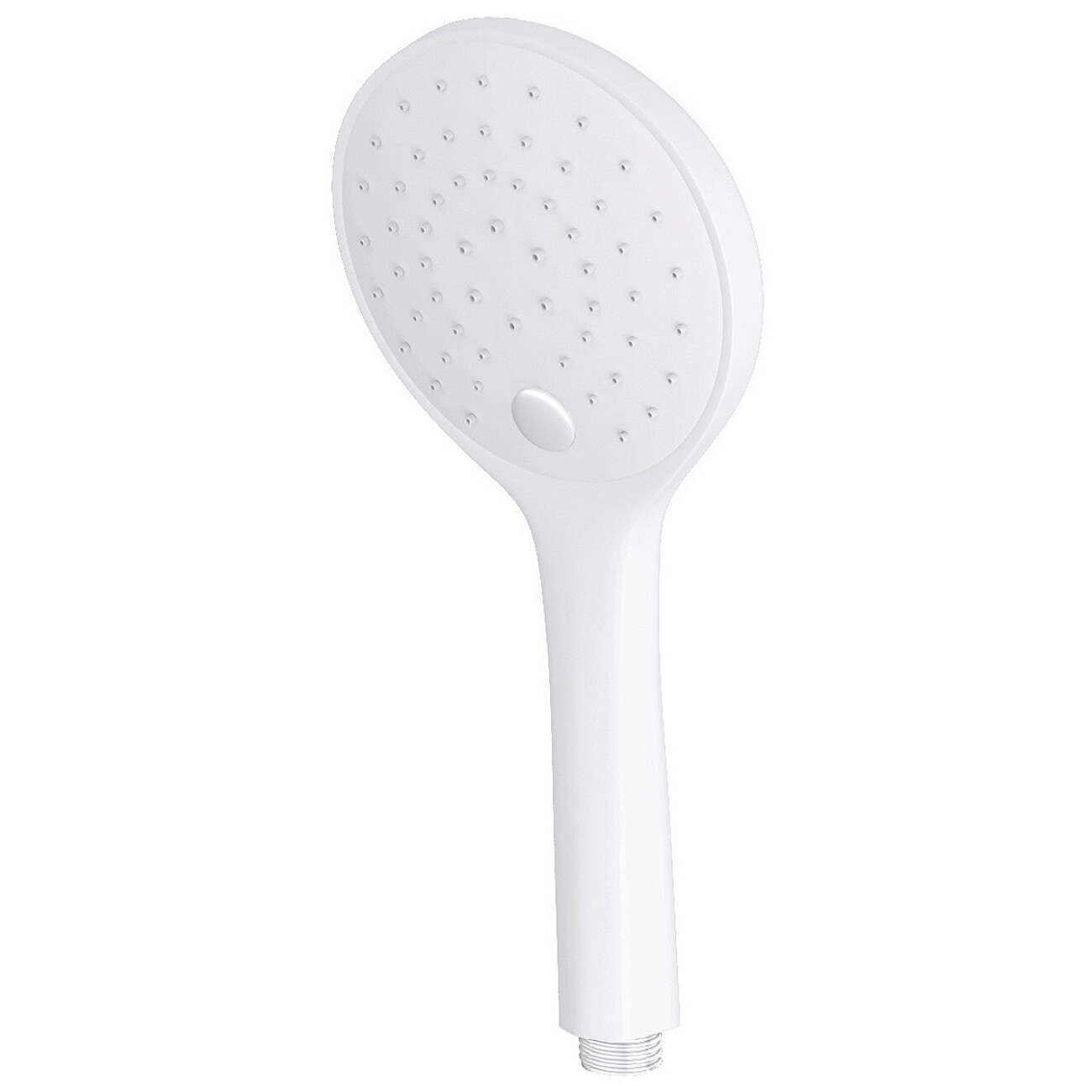 Лейка для ручного душа круглая с 3 режимами 12 см белая Wasserkraft A155 - изображение 4