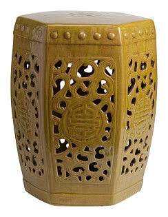 Табурет круглый керамический зеленый Design Stool Marsh