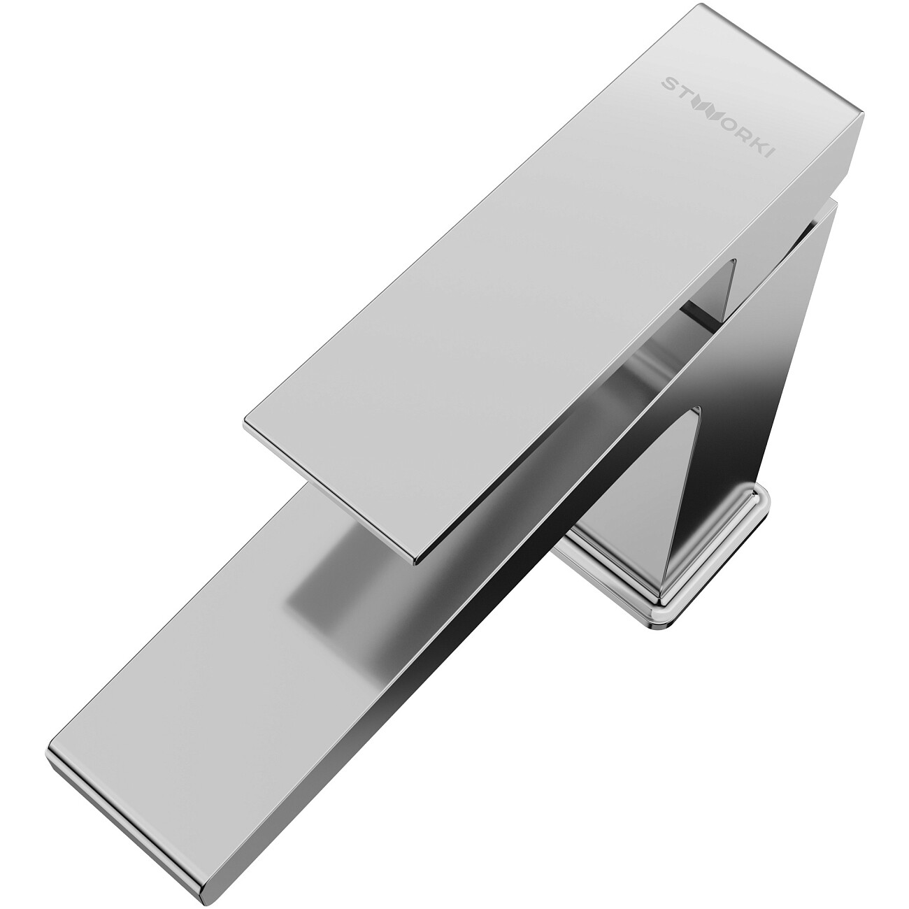 Смеситель для раковины однорычажный хром Stworki "Нюборг" S37010CR - изображение 10