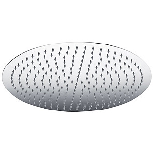 Лейка для тропического душа круглая 40 см хром Wasserkraft A117