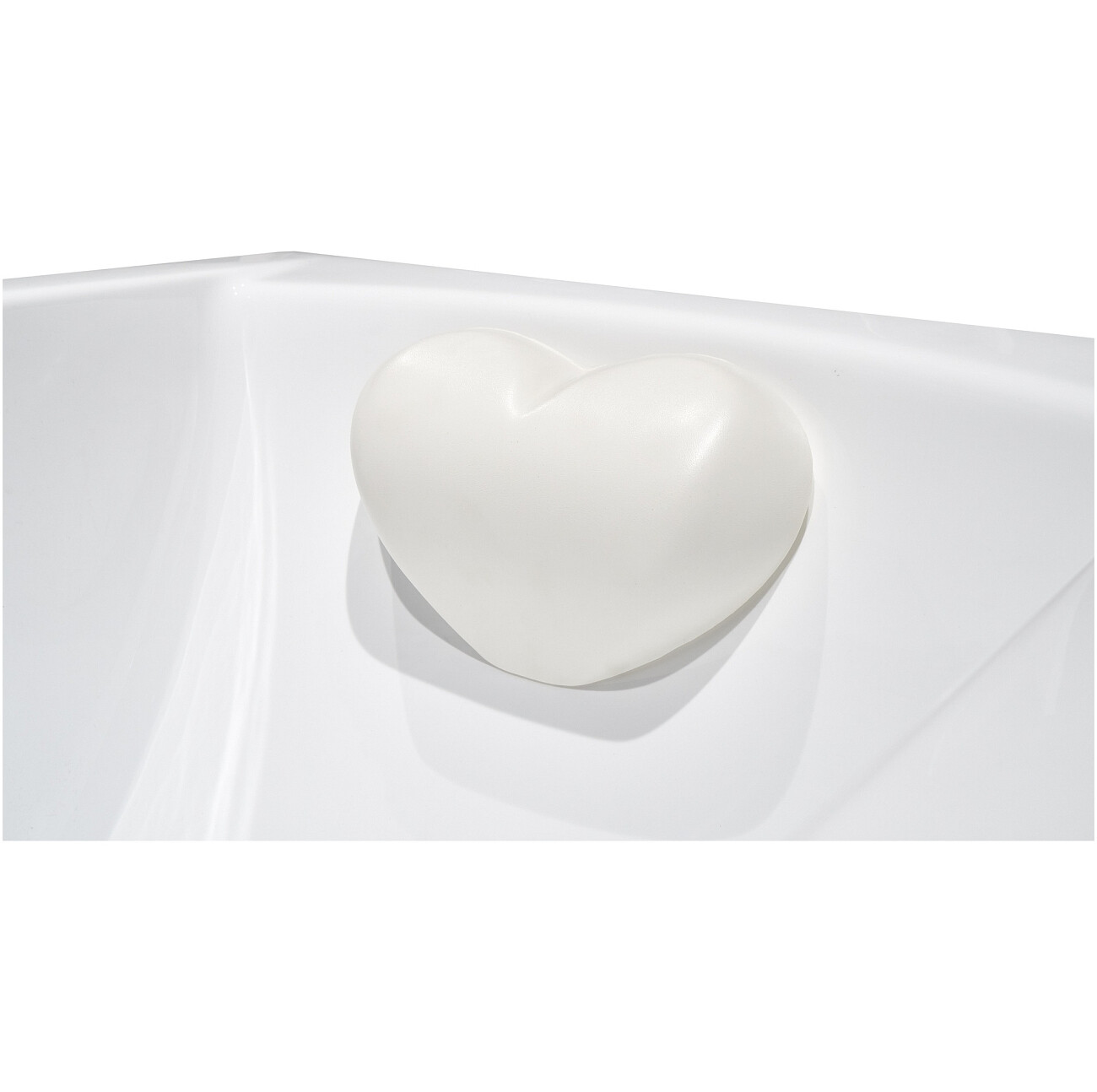 Подголовник для ванны полиуретановый белый Creto 1-04PW - изображение 7