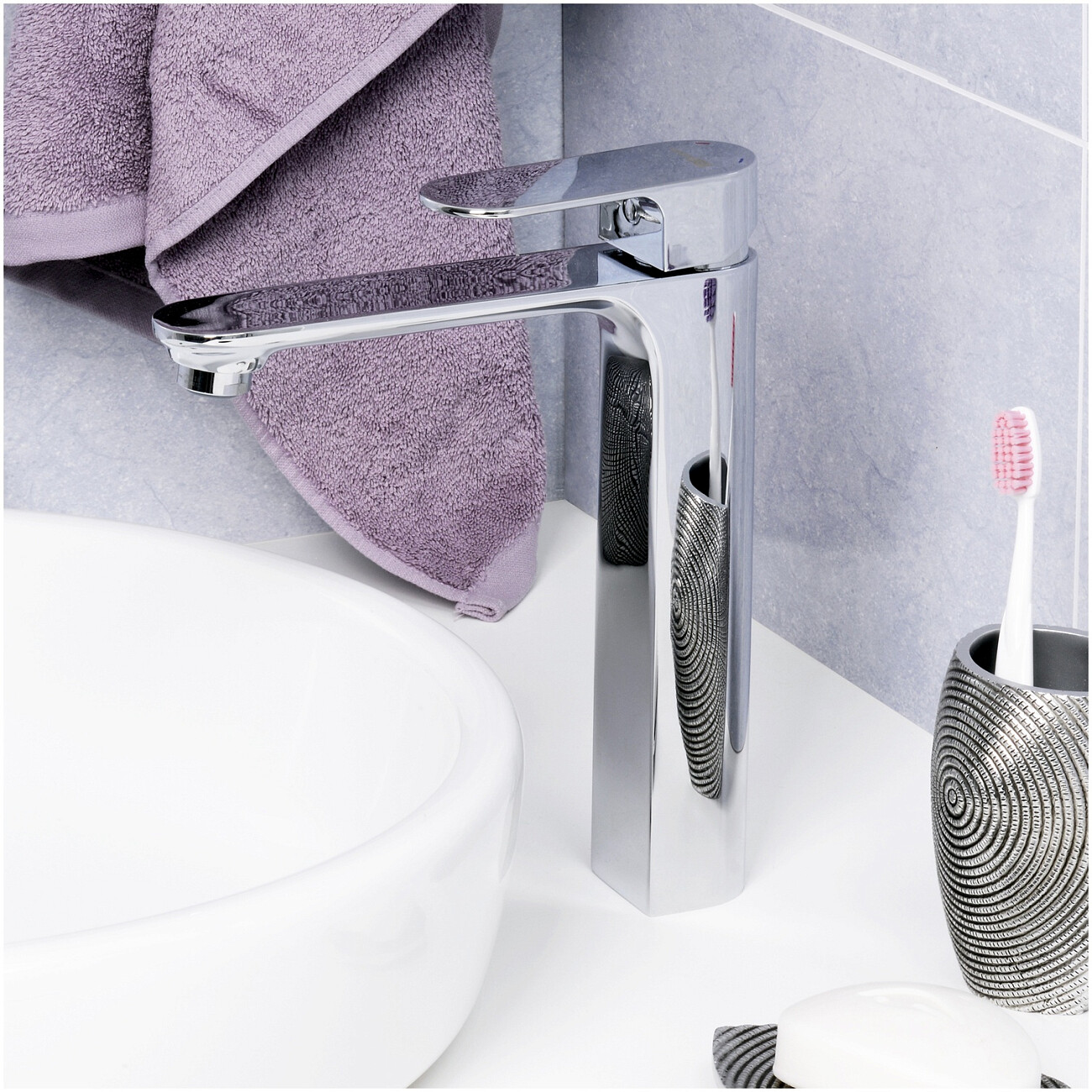 Смеситель для раковины из латуни хром Wasserkraft 5803H - изображение 4