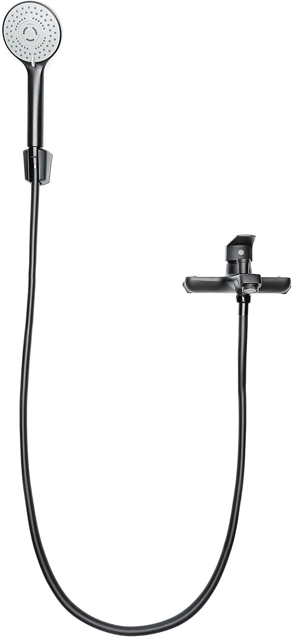 Смеситель для ванны черный Stworki "Орхус" OR-02b - изображение 5