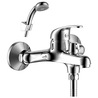 Смеситель для ванны хром Rossinka Y35-30