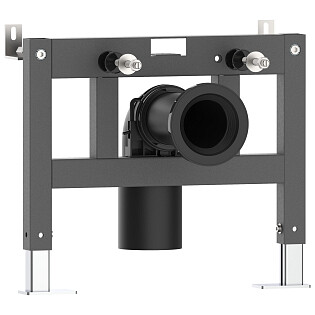 Инсталляция для подвесного импульсного унитаза черная Cerutti SPA B001 CT10242