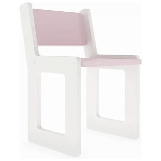 Стул деревянный голубой Piglet Pink