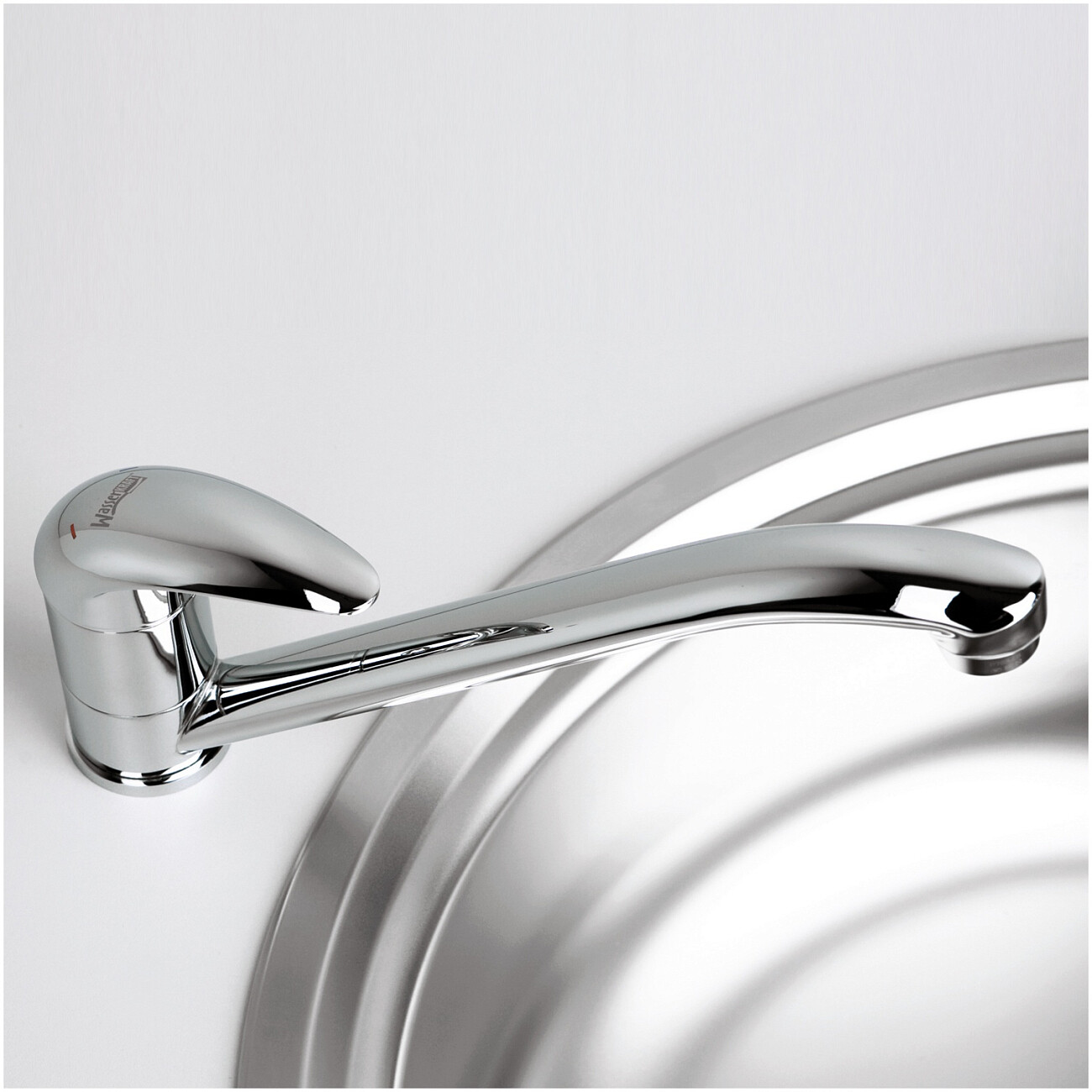 Смеситель для кухни из латуни хром Wasserkraft 2607 - изображение 2