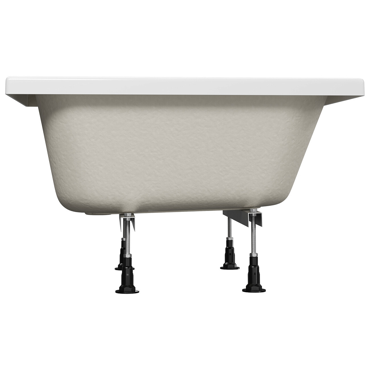 Ванна акриловая 100x70 см белая Diwo "Брянск" VN-733200 - изображение 6