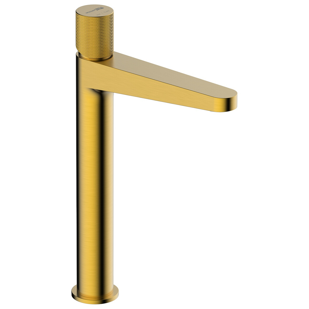 Смеситель для раковины из латуни золотой Wasserkraft 8203H - изображение 4