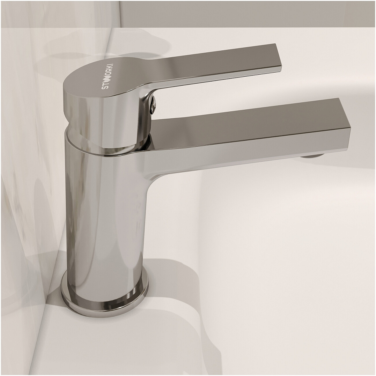 Смеситель для раковины однорычажный хром Stworki "Кронборг" S28010CR - изображение 7